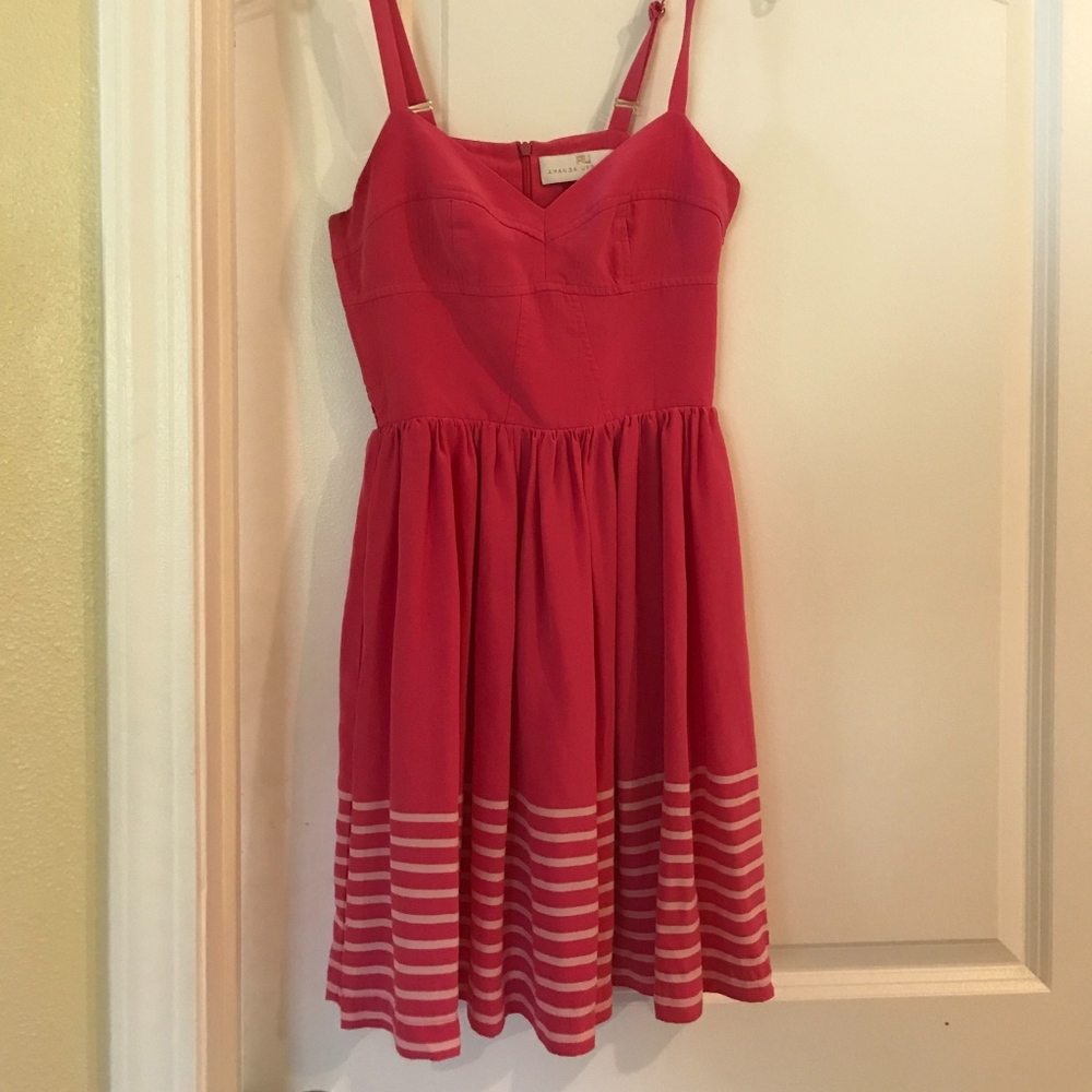 Amanda Uprichard Pink Dress